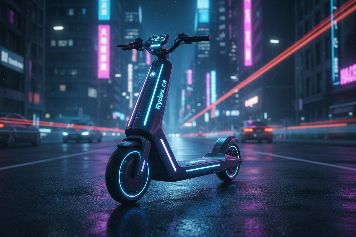 Rydes.ca Full Scooter Banner
